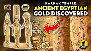 Rare Ancient Egyptian GOLD Artefacts DISCOVERED at Karnak Temple