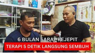 6 Bulan Kena Saraf Kejepit, Terapi 5 Detik Langsung Sembuh!