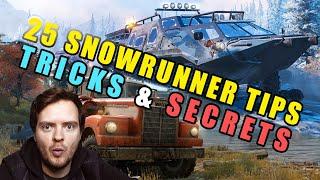 25 ESSENTIAL SnowRunner tips, tricks & secrets
