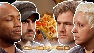 Chopped: Ramen, Steak & Bananas | Full Episode Recap | S7 E1 | Food Network