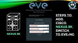 How to download and install cisco nexus 9k on eve ng full guide step by step @pause4tech