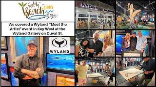 [4K] We covered the Wyland "Meet the artist" event at the Wyland Gallery in Key West.