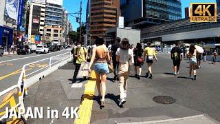 Tokyo's hot summer, most vibrant town, Shibuya | Walk Japan 2021［4K］