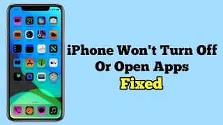 iPhone 11, 11 Pro, 11 Pro Max Won't Turn Off or Open Apps (Fixed)