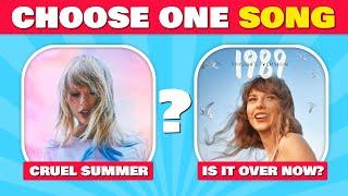 Choose THE BEST Taylor Swift SONG Quiz!
