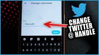 How to Change Twitter (X) Display Name & @ Handle