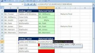 Excel Magic Trick 323: Partial Text VLOOKUP (Fuzzy Match)