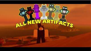 All of the "NEW ARTIFACTS" in Survival Odyssey!