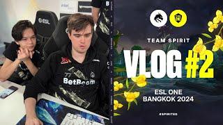 TEAM SPIRIT: ESL ONE BANGKOK 2024. VLOG 2