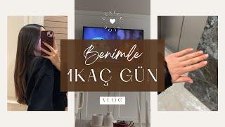 VLOG| evde keratin bakım yaptım, uzun tırnaklara veda