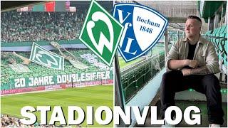 SV Werder Bremen 4-1 VfL Bochum! / Stadionvlog zwischen Mega Freude & Pure Enttäuschung !