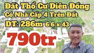 Bán Đất Diên Đồng Diên Khánh Có Sẵn Nhà Cấp 4 Trên Đất | Hồng Trực BẤT ĐỘNG SẢN Nha Trang