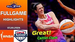 Team WNBA vs Team USA All-Star [FULL Highlights] July 20 2024 | WNBA Highlights 2024