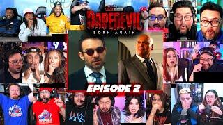 [21 People React] DAREDEVIL Born Again Episode 2 Reaction Mashup