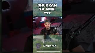 Badboyy2k gave Divkar4n a shoutout on his stream!!