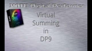 Virtual Summing using Kush and Prime Studio plug ins