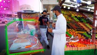 Delicious Taif Street Food & Iftar in Amazing Garden - Taif Saudi Arabia - Street Food Ramadan 2021