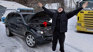 Купил РЕДКИЙ BMW X5 4.8! Встал мотор, оживляем легенду!