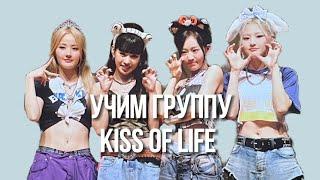 учим группу kiss of life|знакомство с группой kiss of life