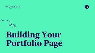 10 - Building Your Portfolio Page