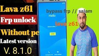 Lava Z60 FRP Unlock or Google Account Bypass Easy// Trick Without PC