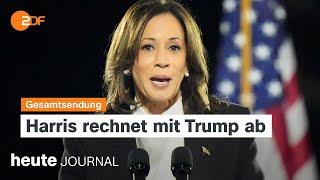 heute journal vom 30.10.2024 US-Wahlkampf geht in den Endspurt, Gewinn bei VW bricht ein