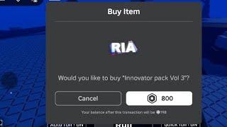 Buying the Ria v3 pack! (sols rng) | I COOKED!