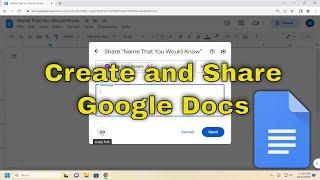 How to Create and Share Google Doc Link [Guide]