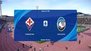 PES 21 - Fiorentina VS Atlanta - Serie A Match Prediction Gameplay