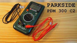 Parkside PDM 300 C2 digital multimeter • Unboxing and overview