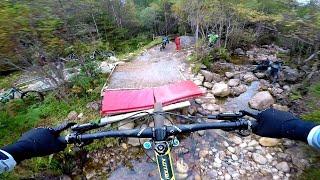 Fort William Downhill Track "Dundee MTB Group"  RIVER GAP JUMP