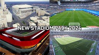 NEW STADIUM PACK 2024 - PES 2021 & FOOTBALL LIFE