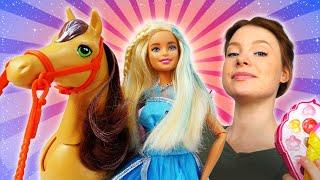 Barbie in Irenes Schönheitssalon. Puppen Video auf Deutsch. 2 Folgen am Stück