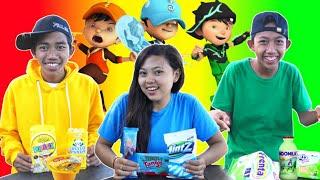 PILIH BOBOIBOY SESUAI MAKANAN 1 WARNA KESUKAAN KALIAN | Mikael TubeHD