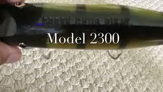 Creek Chub Pikie 2300 newer model