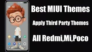 Best Miui 10,11 Themes For All Xiaomi Devices|Apply Premium miui 11 Themes |Miui Premium themes|