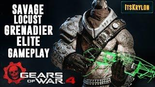 Gears of War 4 - SAVAGE LOCUST GRENADIER ELITE - On Avalanche!