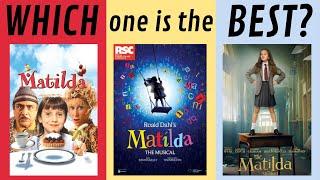 MATILDA : an unnecessarily detailed comparison between the movie, the musical and the movie musical.