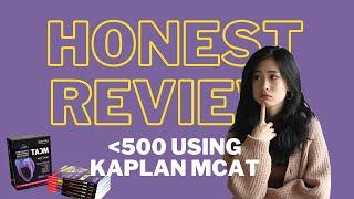 KAPLAN MCAT COURSE REVIEW | is it worth it?
