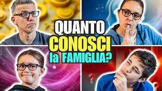 QUANTO CONOSCI LA TUA FAMIGLIA? Gioco delle Classifiche