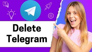 How To Delete Telegram Account In iPhone | HTR