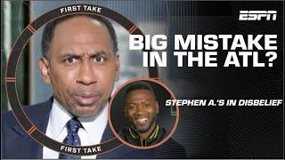 Stephen A. IS DISGUSTED over claims Falcons made a ‘MISTAKE’ for drafting Penix Jr.  | First Take