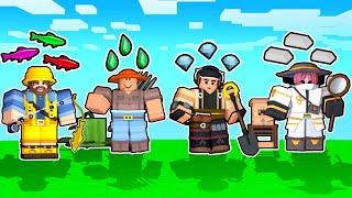 We Became The LEGENDARY FARMING SQUAD.. (Roblox Bedwars)