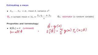 L20.3 The Sample Mean and Some Terminology