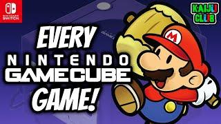 ALL The GAMECUBE Games On Nintendo Switch!