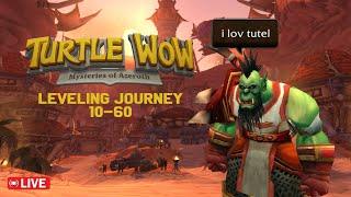 LIVE | Turtle WoW HYPE! Turtle WoW HYPE! | Leveling Journey 10-60!