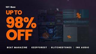 VSTBuzz Deals #40/2023 - Up to 98% off Keepforest, Ink Audio, Glitchedtones & Beat Magazine
