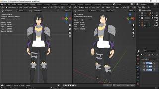 Modeling 3D  Ryuuguuin Seiya Armor In Blender | Gjnko