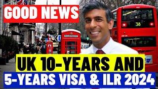 UK 10 years and  5 years ILR Visa In 2024: UK visa and Indefinite Leave To Remain Changes 2024