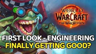 WILL THIS FIX ENGINEERING? Craftable Mount!? First Look at Engineering - The War Within Alpha